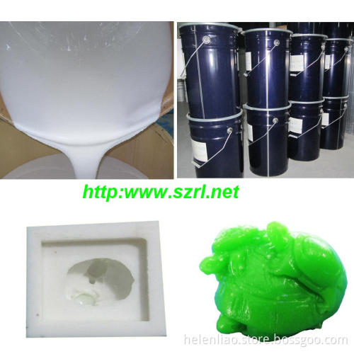Silicone for cement and resin gypsum mould making